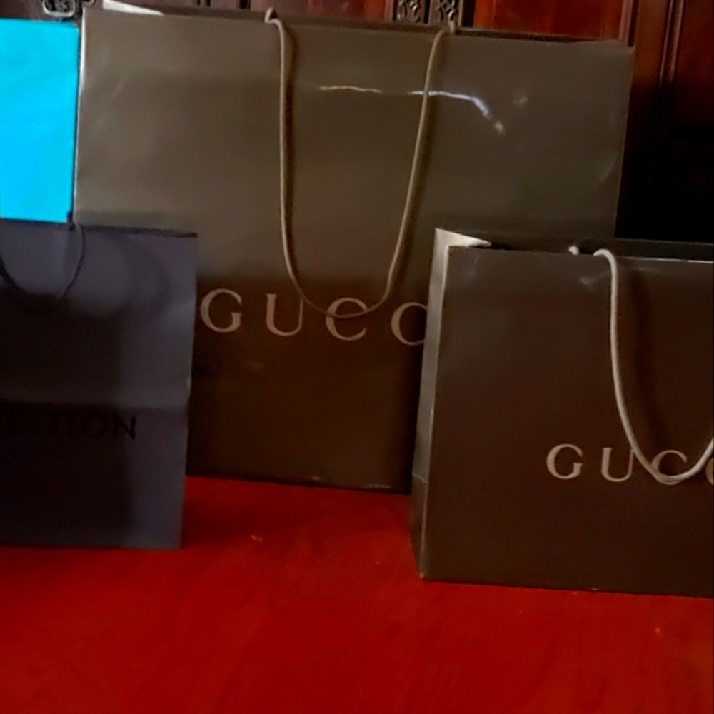 Huge Gucci Shopping Bag